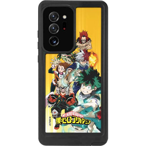 My Hero Academia Deku Squad Season 5 Galaxy Note20 Ultra 5G Waterproof Case